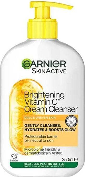 Garnier Skin Active Garnier Vitamin C Brightening Cream Cleanser 250ml