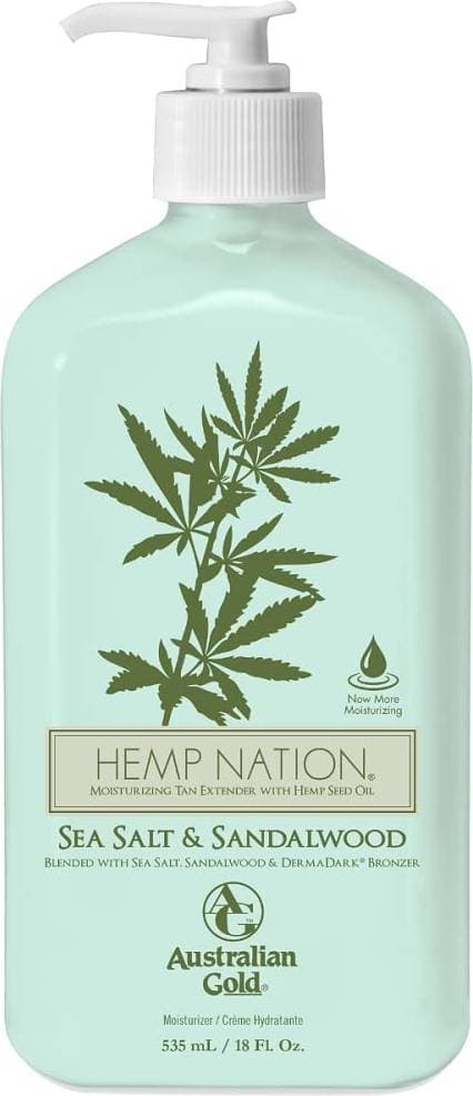Australian Gold Hemp Nation Sea Salt & Sandalwood Tan Extender 535ml