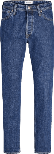 Jack & Jones Chris Original Am 483 Relaxed Fit Jeans - Blue/Blue Denim