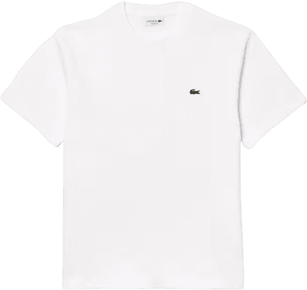 Lacoste Classic Fit Cotton Jersey T-shirt - White