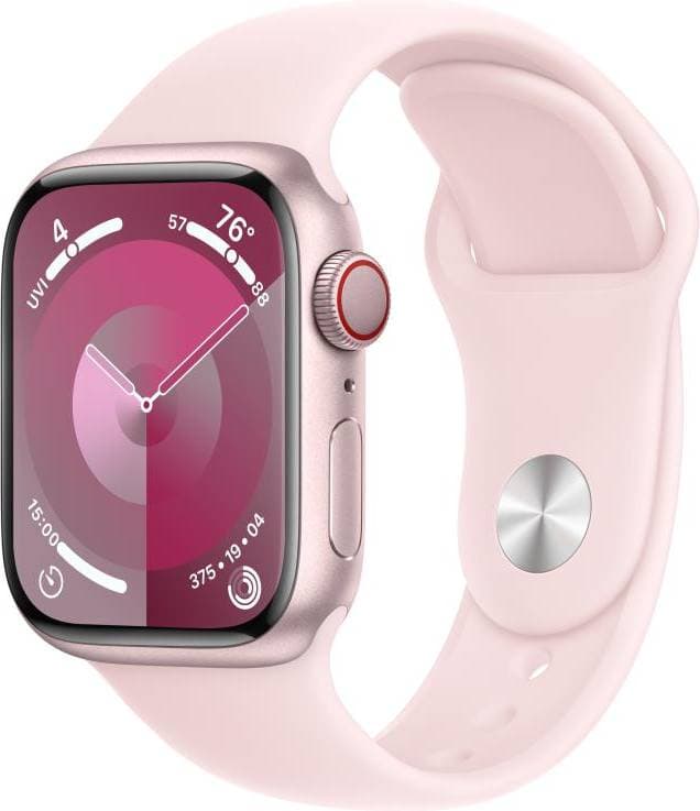 Apple Watch Series 9, Aluminium, 41mm, GPS + Cellular, Sport Band