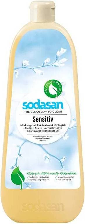 Sodasan Liquid Soap Sensitive Refill 1000ml