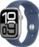 Apple Watch Series 10, Aluminium, 46mm, GPS, Sport Band Silver