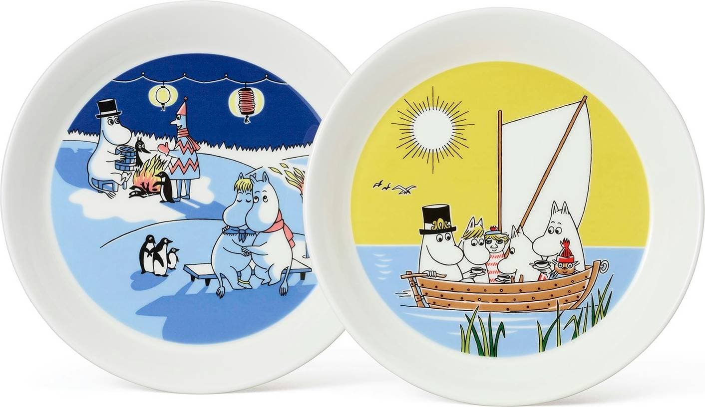 Arabia Moomin Tallriksset 19cm 2st
