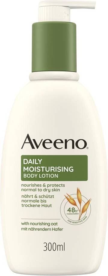 Aveeno Parfymfri Bodylotion Daglig Fuktighetskräm 300ml