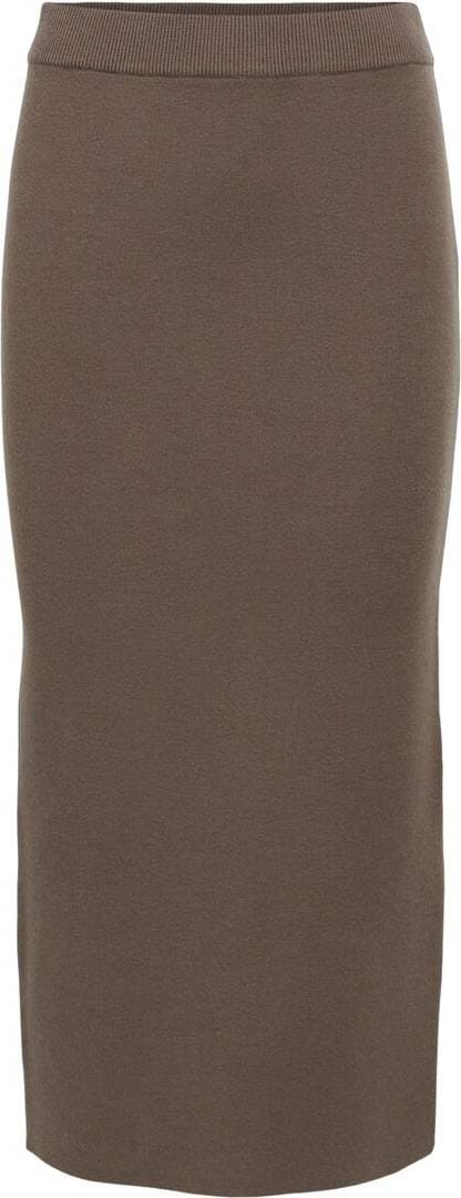 Object Objreynard Hw Knit Skirt Noos - Khaki Green