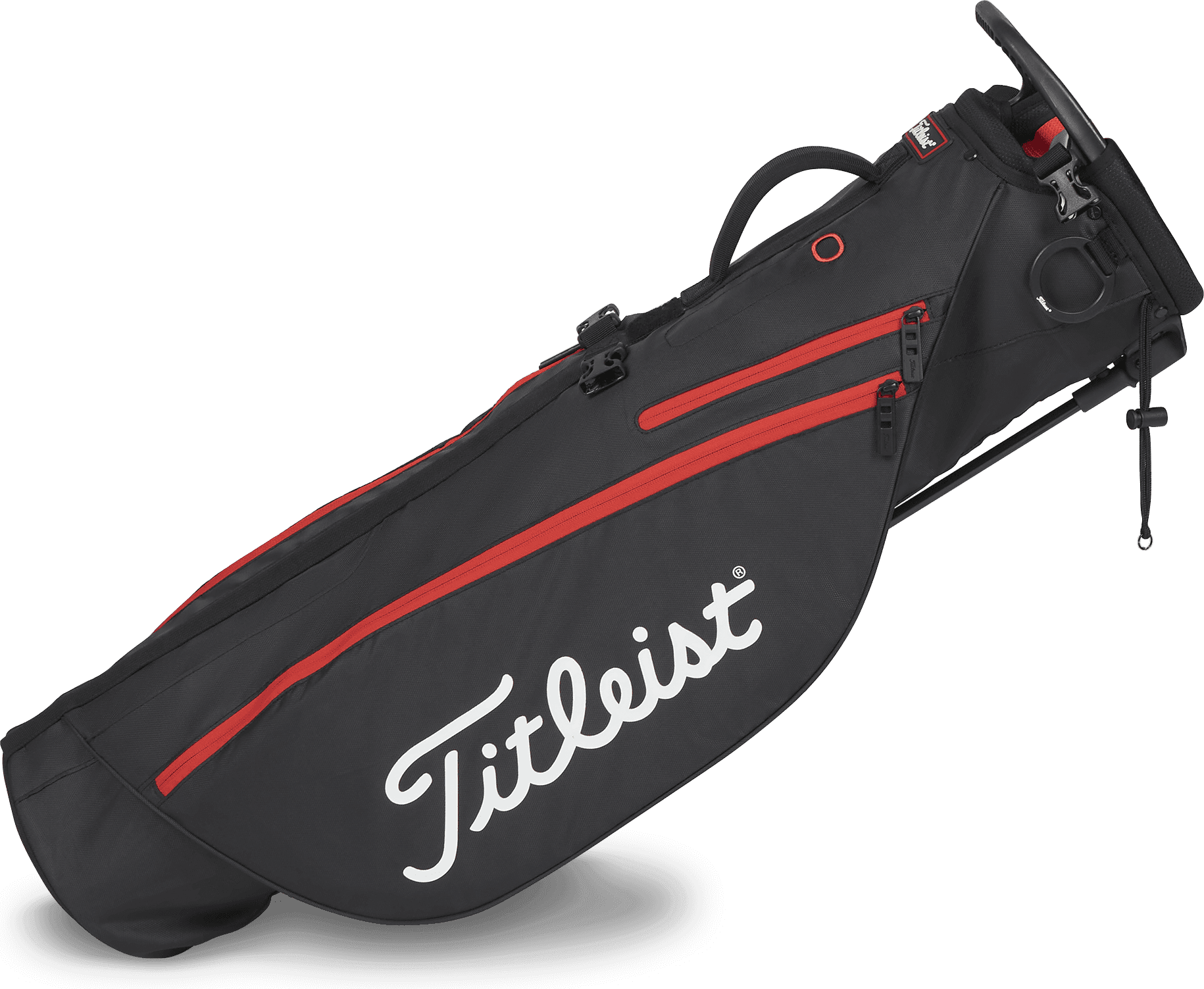 Titleist Premium Carry Golf Bag Black/Red