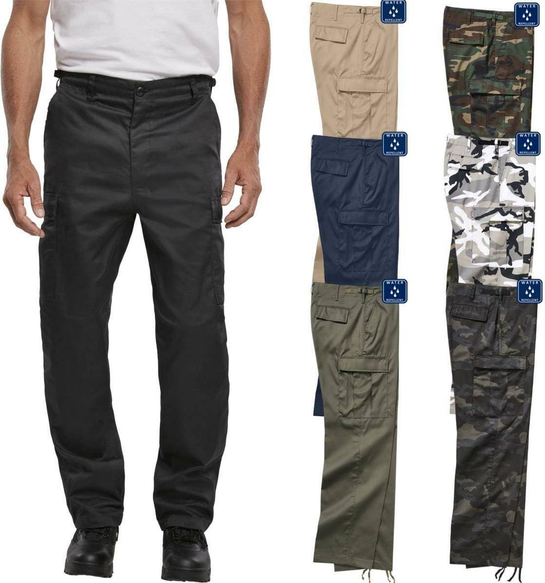 Brandit Tygbyxor Ranger 7XL för Herr Mörk-camo