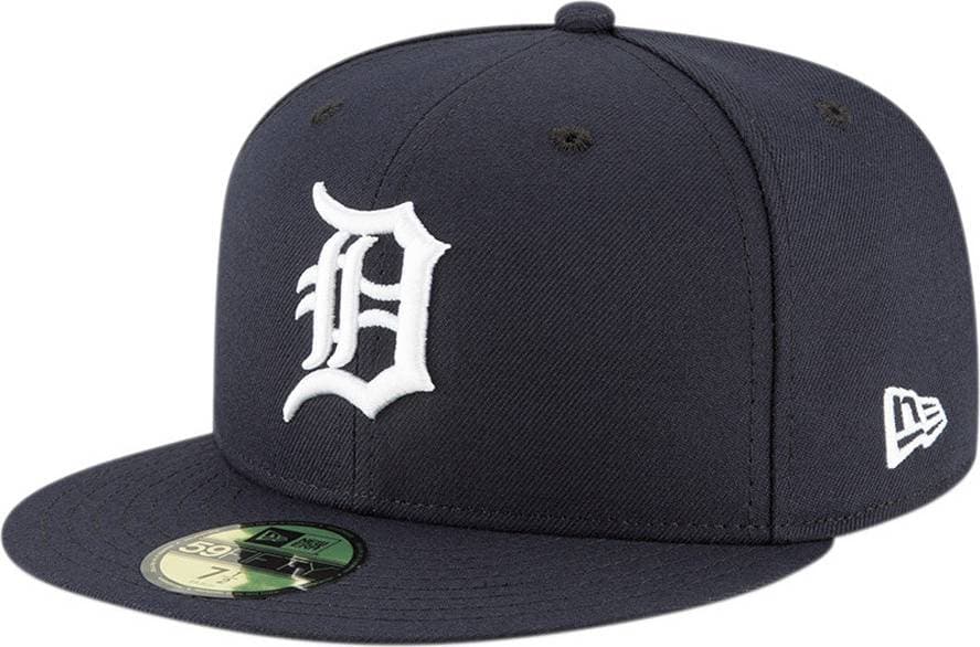 New Era Detroit Tigers Authentic On Field Game Navy 59fifty New Era (7 (55,8 cm) Navy)