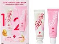 Lanolips Lip Rituals Scrub Balm Duo Strawberry 2 x 10 g