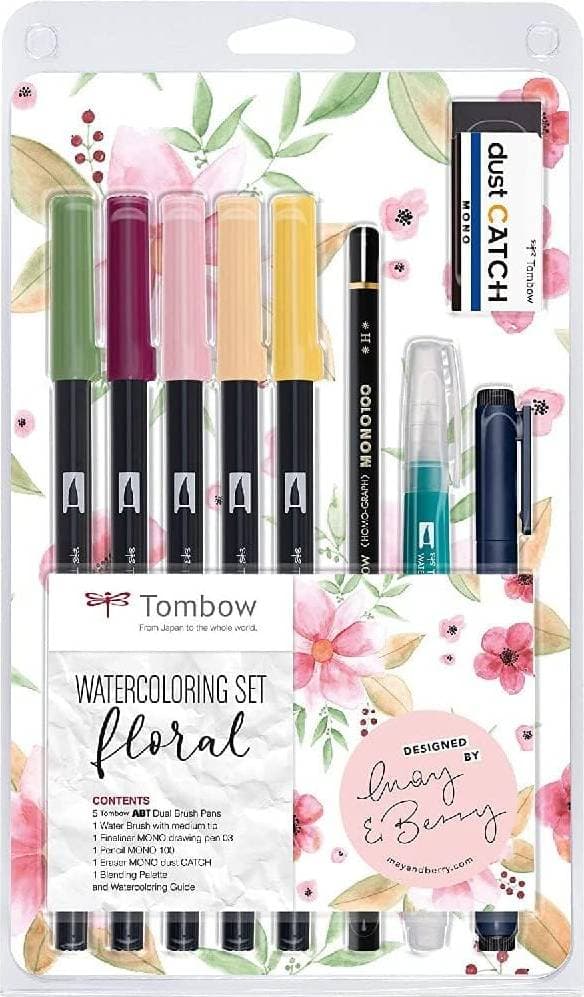 Tombow Watercolor Set Floral