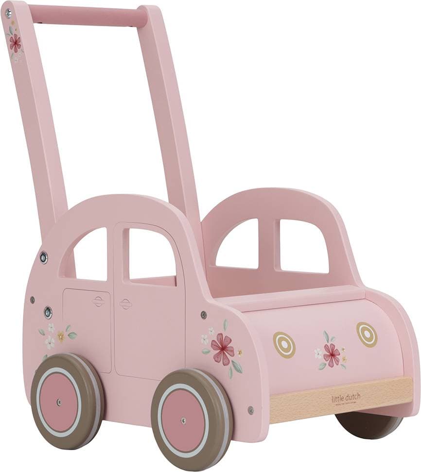 Little Dutch Gåvagn - Rosa