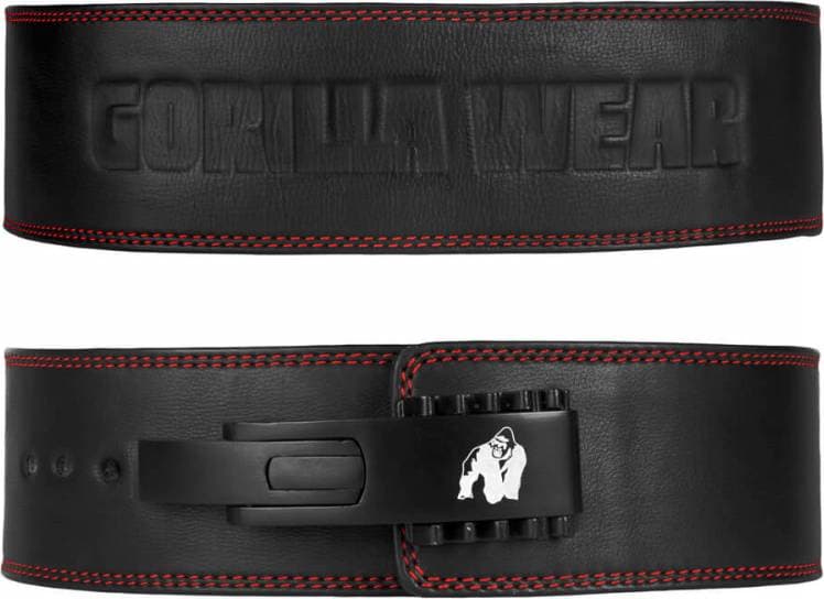 Gorilla Wear 4 Inch Premium Lever Belt - Black