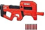 Nerf Fortnite Compact SMG motoriserad blaster, ultraröd omslagsdesign, 8-darts intern klämma, 8 Elite skumdarts, elektrisk halvautomatisk Fortnite leksaksblaster