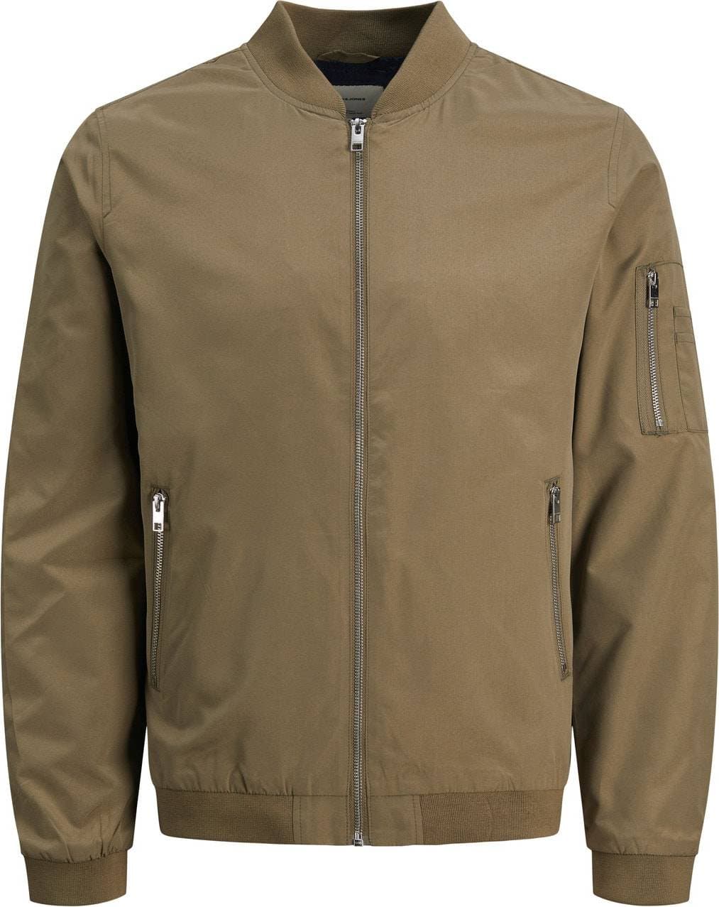 Jack & Jones Rush Bomber Jacket - Green/Dusky Green