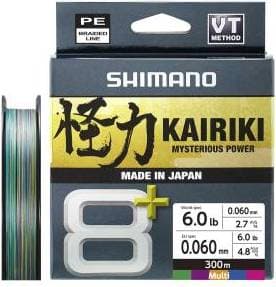 Shimano Line Kairiki 8+ 300m 0.06mm