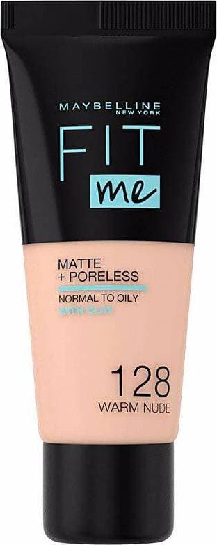 Maybelline Fit Me Matte + Poreless Foundation #128 Warm Nude