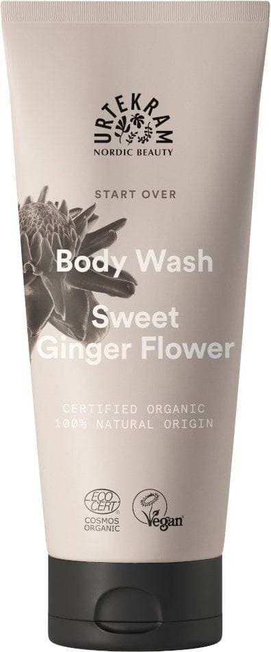 Urtekram Start Over Sweet Ginger Flower Body Wash 200ml