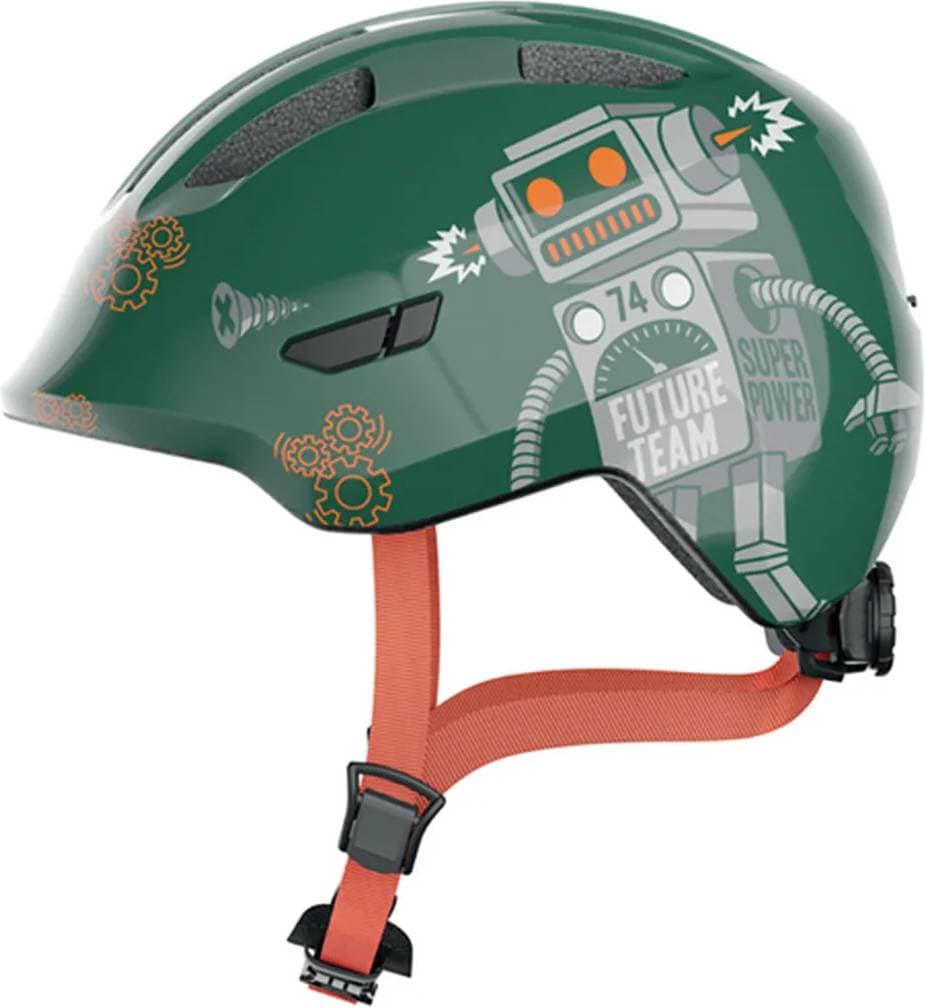 ABUS Smiley 3.0 Bicycle Helmet Dark Green