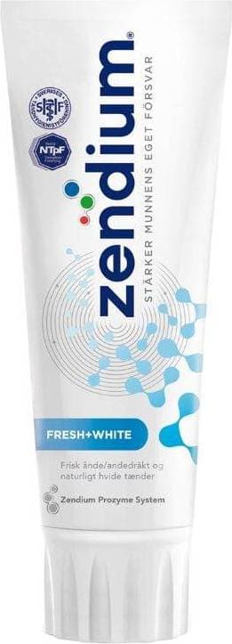 Zendium Fresh + White Peppermint 75ml