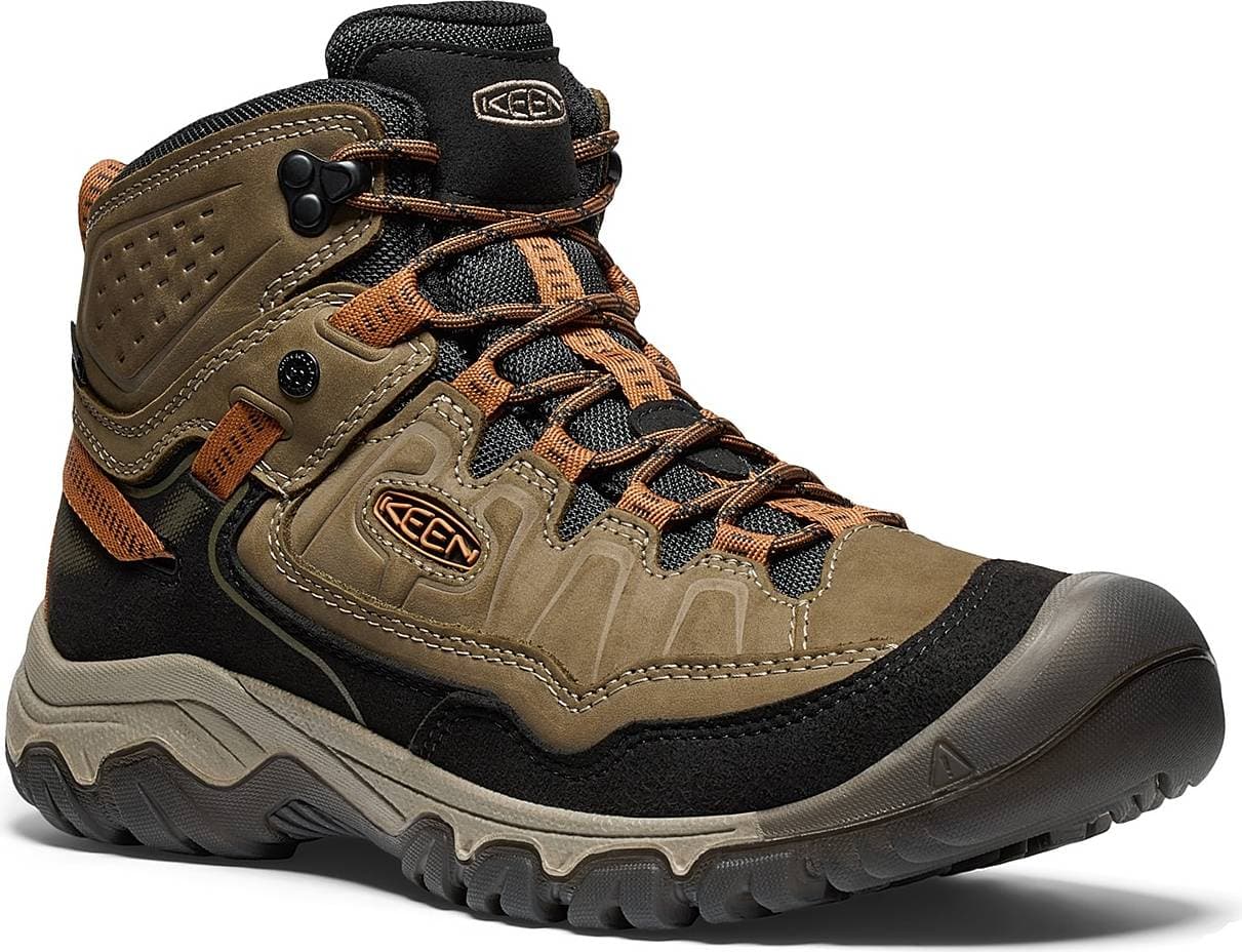 Keen Ke Targhee IV Mid WP M-Sea Vandringkängor - Khaki Green