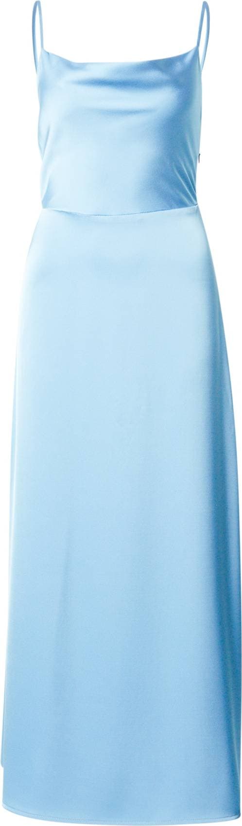 Vila Maxiklänning I Satin - Blå