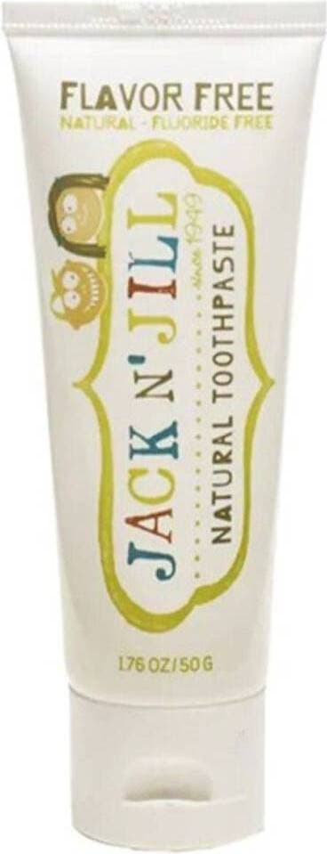 Jack n' Jill Natural Toothpaste Flavour Free 50g