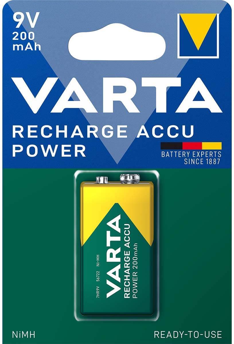 Varta Recharge Accu Power 9V 200mAh