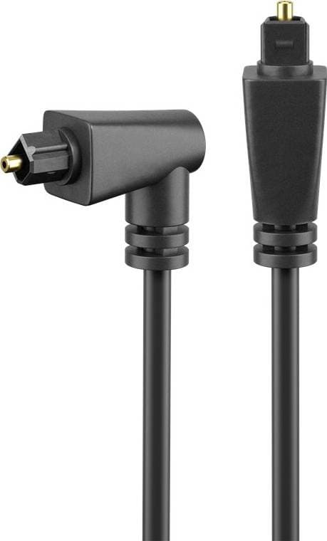 Goobay Toslink - Angled Toslink M-M 1m