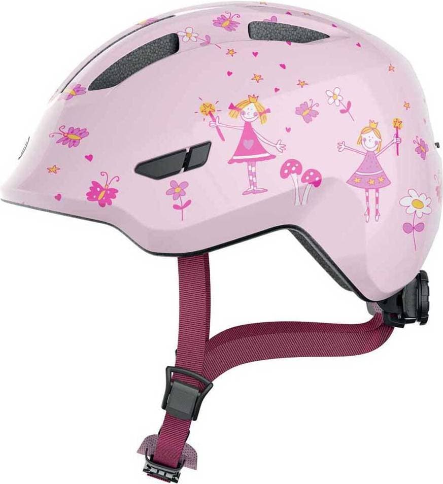ABUS Smiley 3.0 Bicycle Helmet Rose Princess Shiny