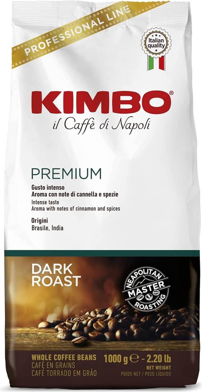 Kimbo Espresso Bar Premium Coffee 1000g 1pack