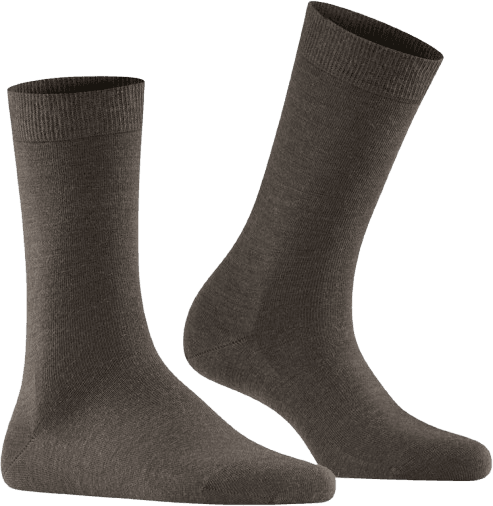 Falke Soft Merino Socks - Brown