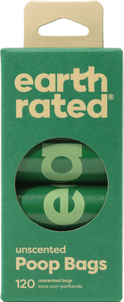 Earth Rated Unscented Poop Bags on Refill Rolls 8-pack