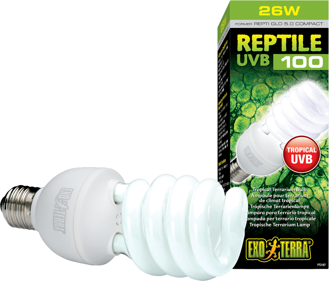 Exo Terra Reptile UVB100 Bulb 25W
