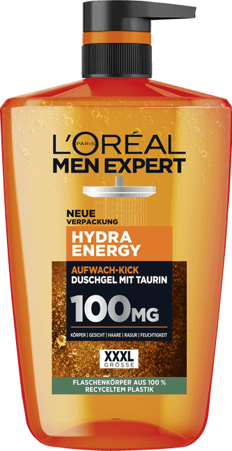 L'Oréal Paris Men Expert Hydra Energy XXXL Shower Gel 1000ml