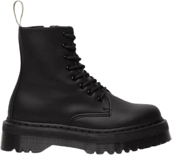 Dr. Martens Jadon II Mono Vegan Platform Boots - Black