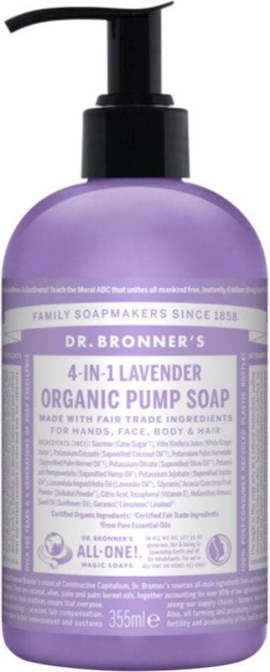 Dr. Bronners Organic Pump Soap Shikakai Lavender 355ml