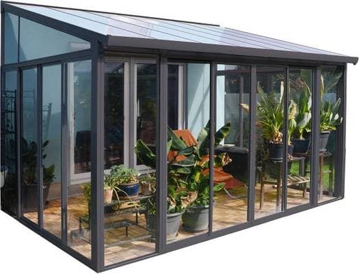 Canopia by Palram San Remo 12.75m² Aluminium Akryl, Polycarbonate