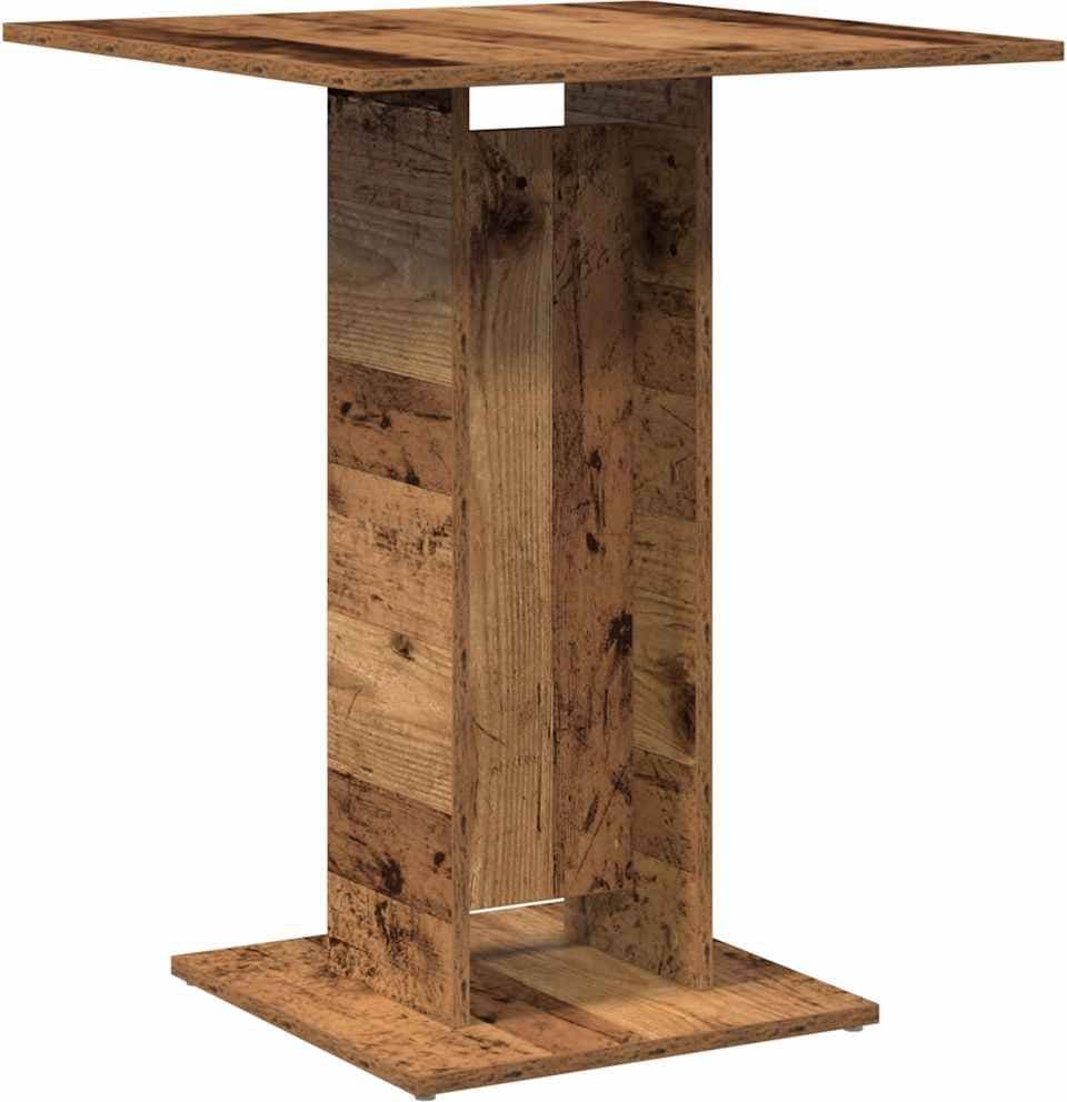 vidaXL Bistrobord Åldrat Trä 60 x 60 x 75 cm Matbord 60x60cm
