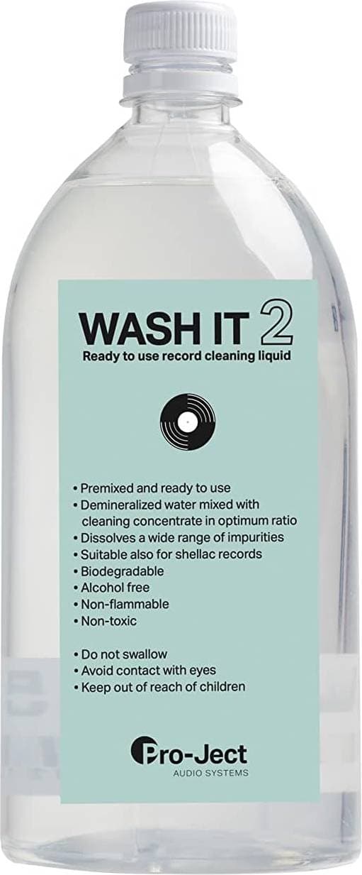 Pro-Ject Wash it 2 Environmentally Friendly Record Cleaning Fluid 1000ml