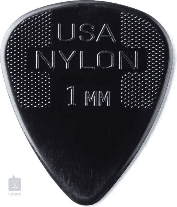 Dunlop 44P100 Nylon Standard Medium Picks 1mm (12 Pack)