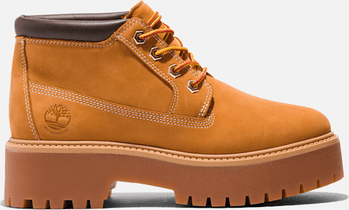 Timberland Stone Street Nellie Boots Med Platåsula I Nubuckläder - Gulbruna