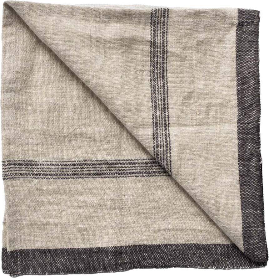 Tell Me More Thea Servett 50x50 cm Denim Tygservett Beige, Blå (50x50cm)