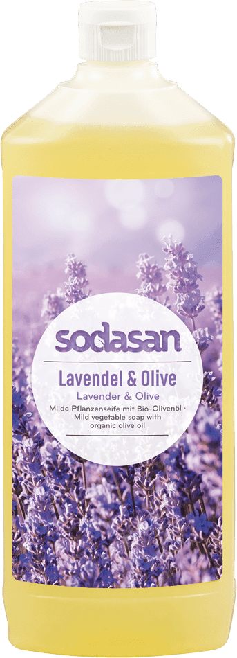 Sodasan Liquid Soap Lavendel-Olive Refill 1000ml