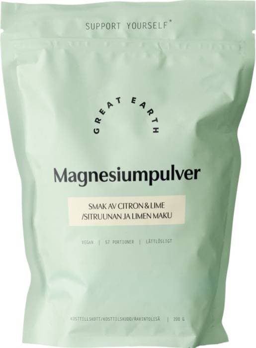 Great Earth Magnesiumpulver 200 Gram