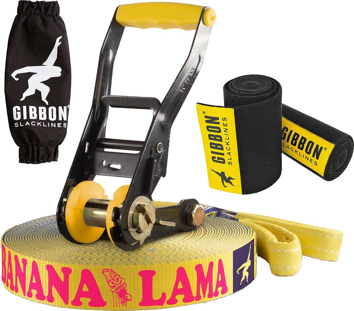 Gibbon Slacklines Bananalama Treewear Set 15 m