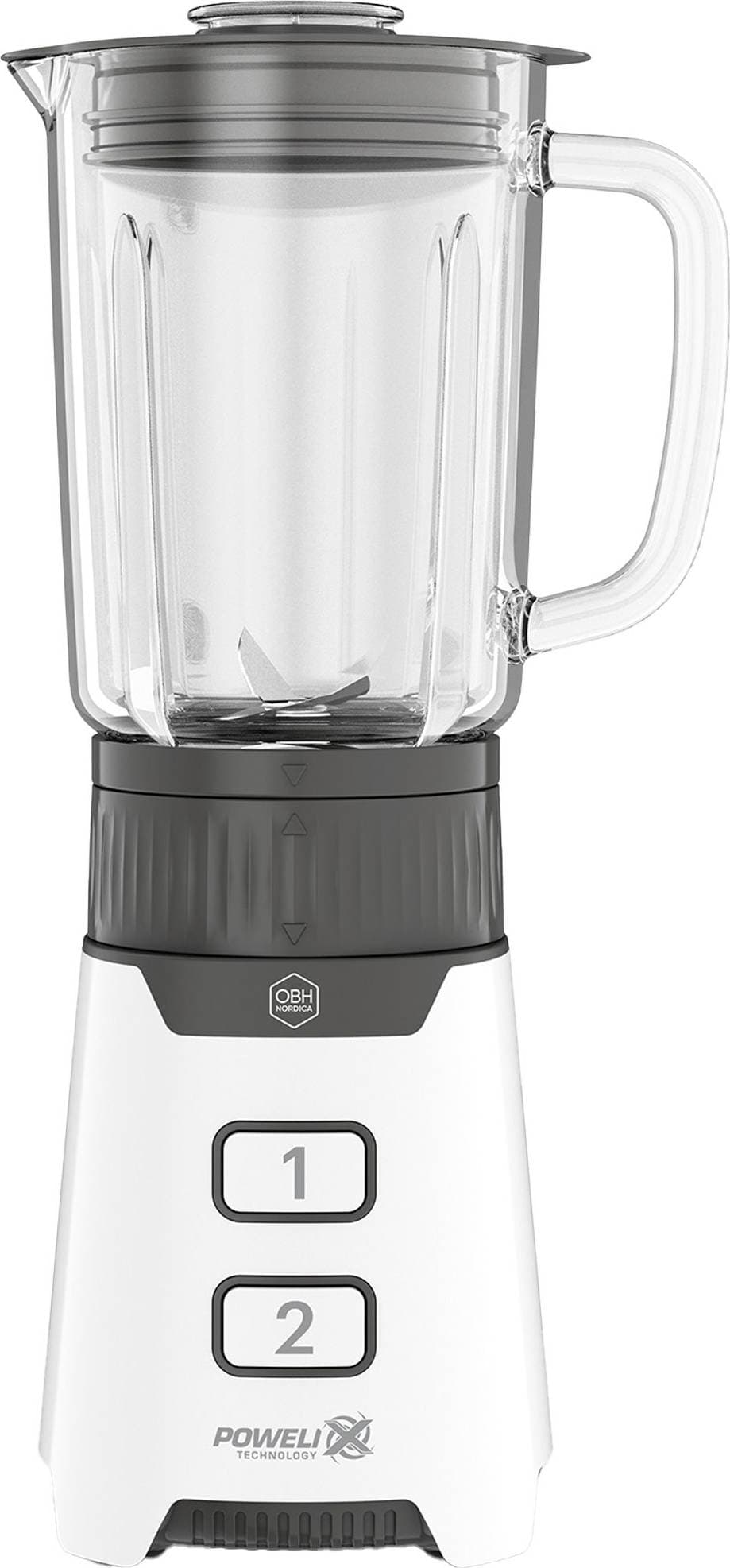 OBH Nordica Minimix Blender 700 ml 400W Vit Grå