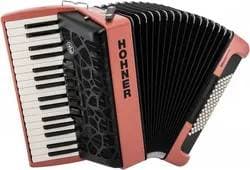 Hohner MyColour III 72 Accordion Fire