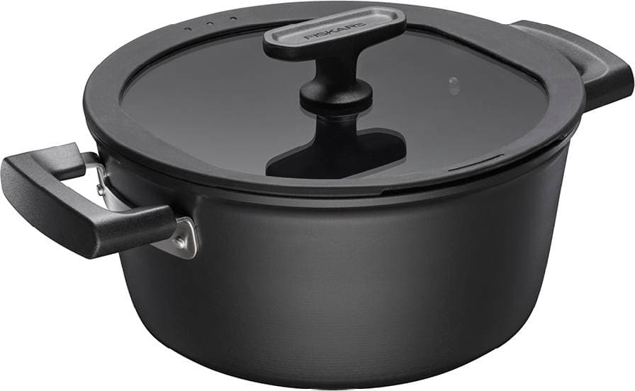 Fiskars Hard Face Gryta Med Lock 3.5 L med lock