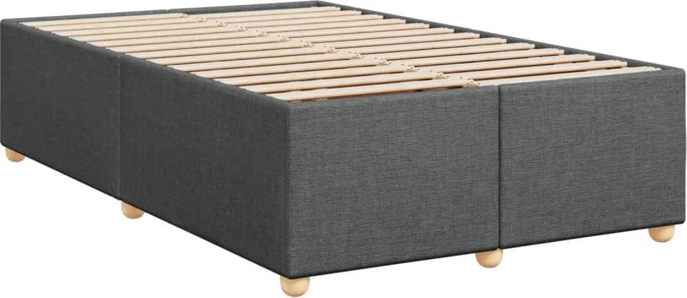 vidaXL Ramsäng Med Madrass 120x200 cm Tyg Kontinentalsäng